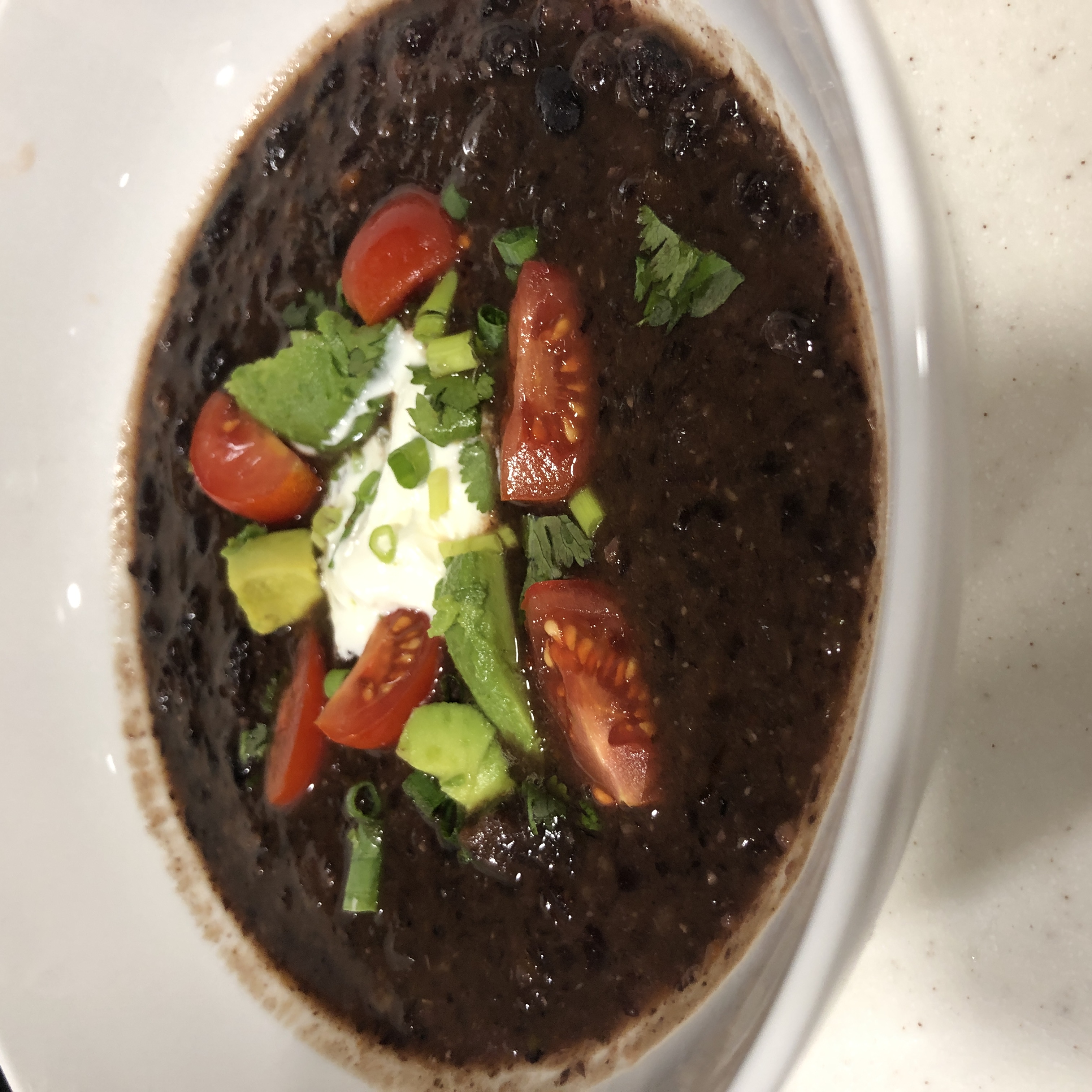 Slow Cooker Black Bean Soup