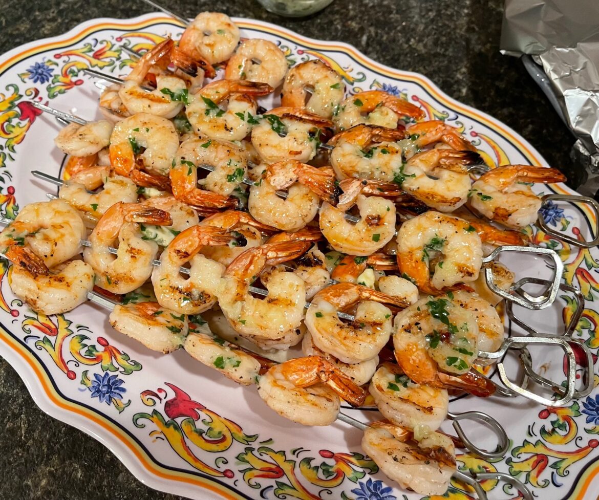 Garlic Butter Grilled Steak & Shrimp (from Cafe Delites) – Mangia Monday