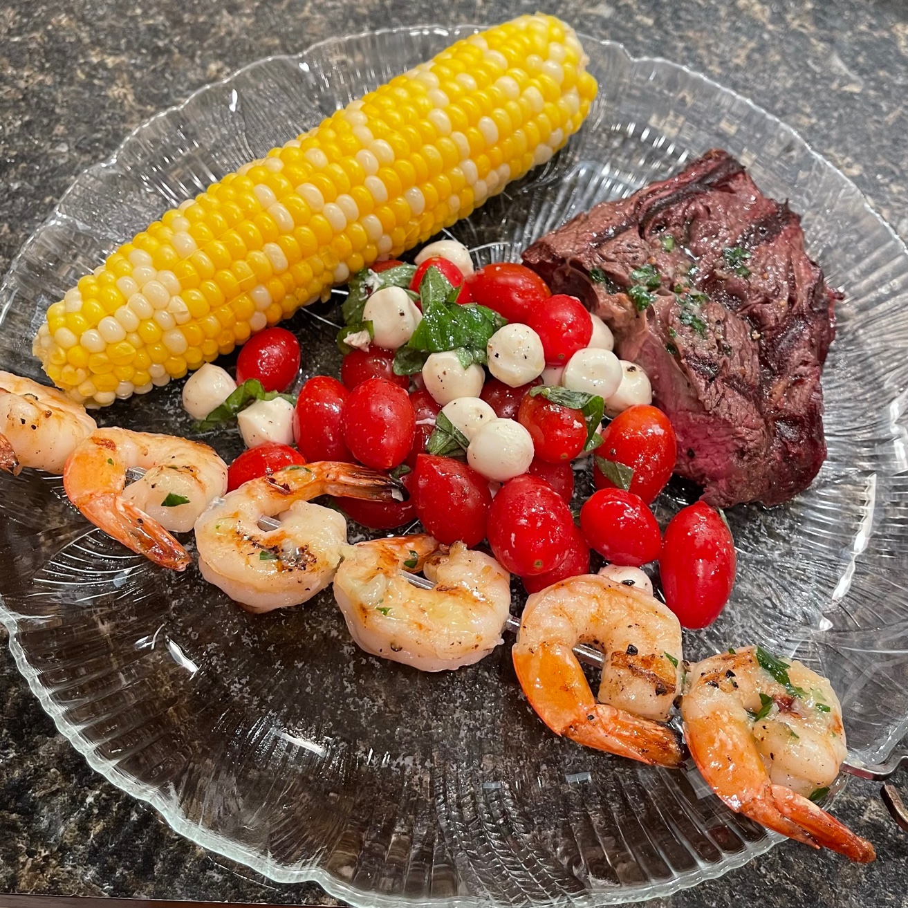 Garlic Butter Grilled Steak And Shrimp From Cafe Delites Mangia Monday 